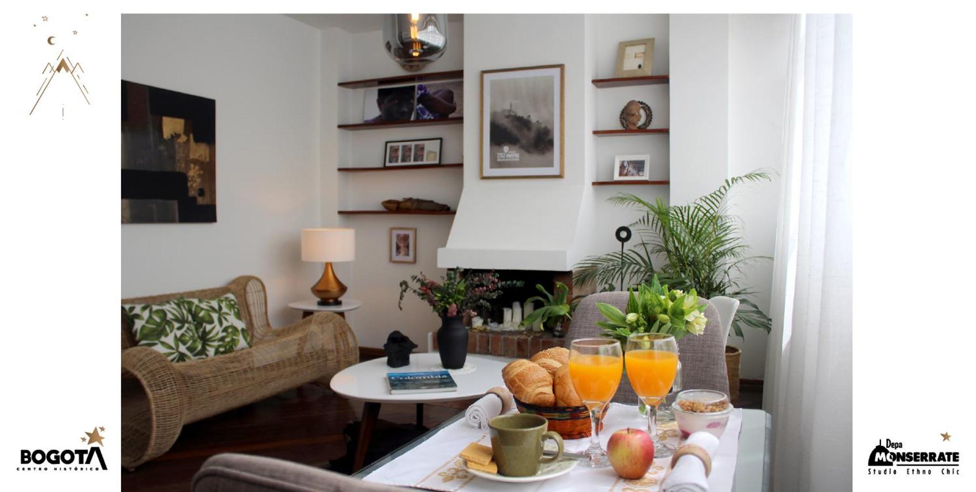 Depa Monserrate - Charming Historic Nest With Breathtaking Mountain Views - Bogota